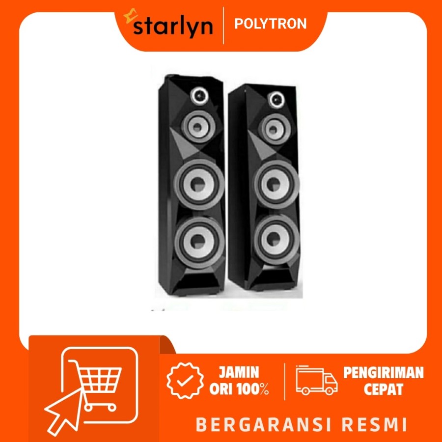 POLYTRON SPEAKER AUDIO PAS 8B22 PAS8B22 USB XBR BLUETOOTH