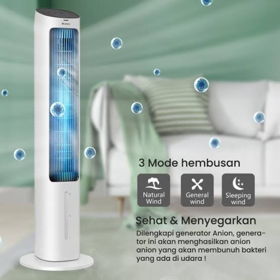 GREE ACOOL4 Humidifier Air Cooler Tower Fan 4 Liter 50 Watt GTA ACOOL4