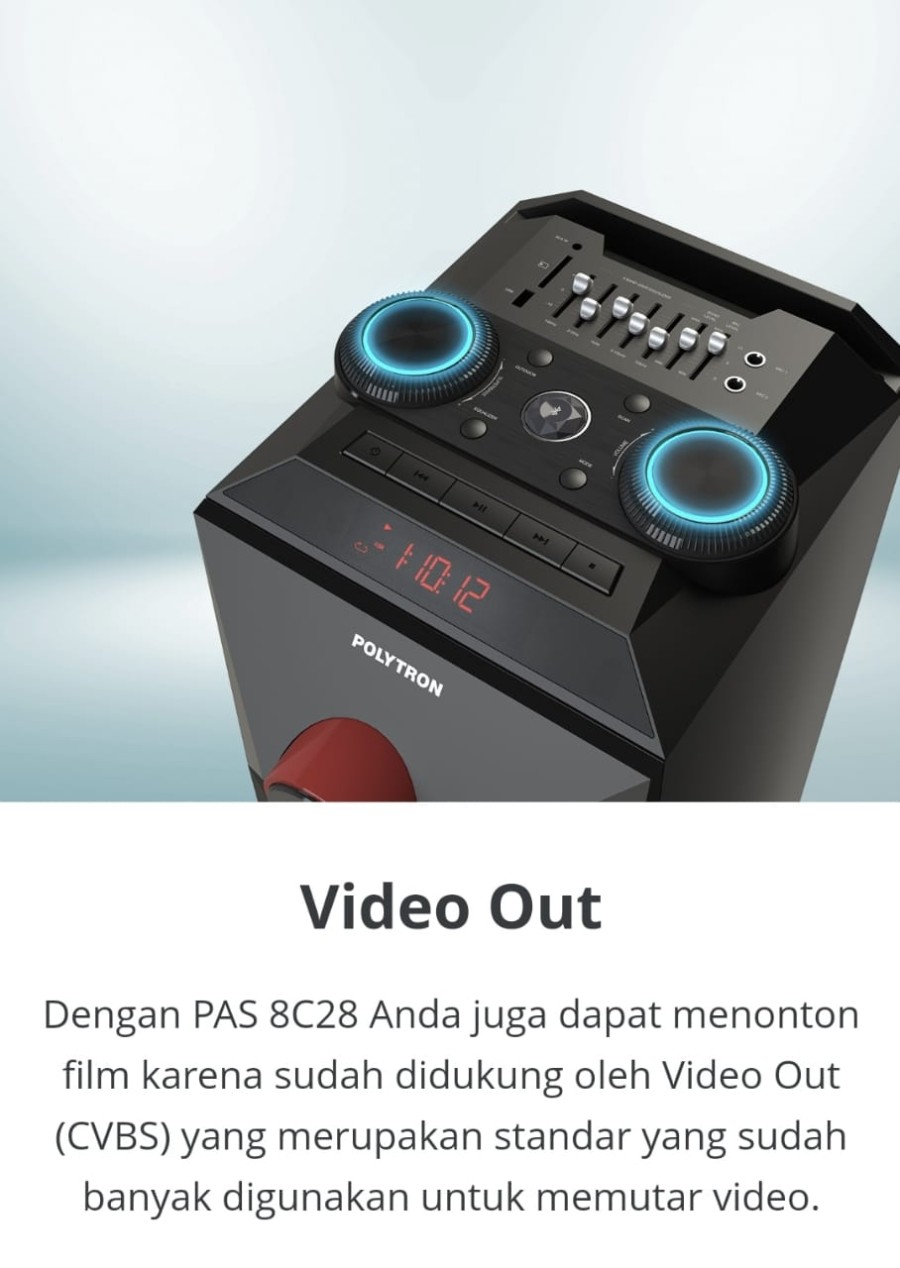 POLYTRON Active Speaker PAS 8C28 