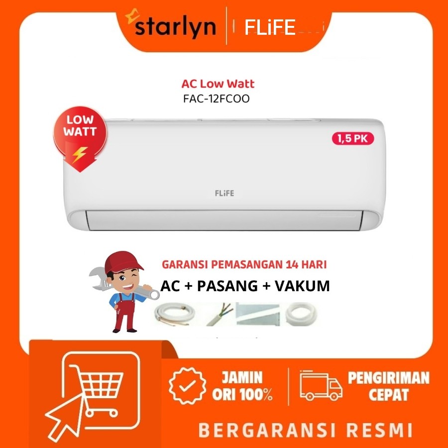 FLIFE AC Low Watt 1.5 PK - FAC-12FCOO / 12FCOO