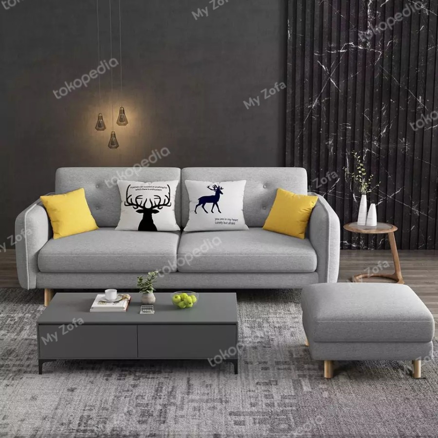 Sofa Minimalis Retro 2 Seater