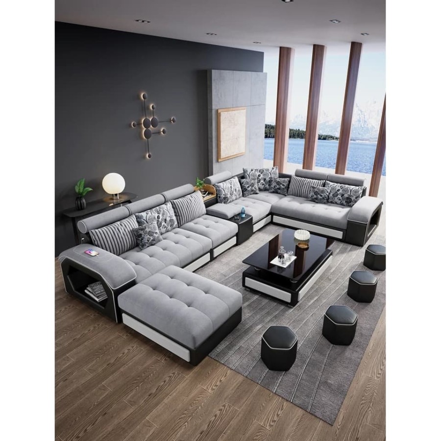 Sofa Letter U Gratis Ongkir Jabodetabek