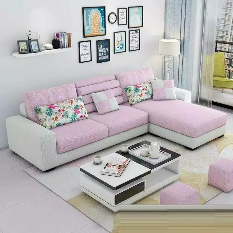 Sofa Ruang Tamu / Sofa Minimalis / Sofa L Modern