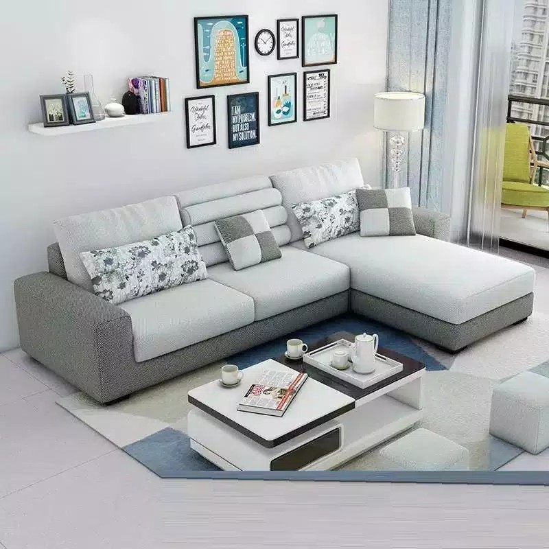 Sofa Ruang Tamu / Sofa Minimalis / Sofa L Modern