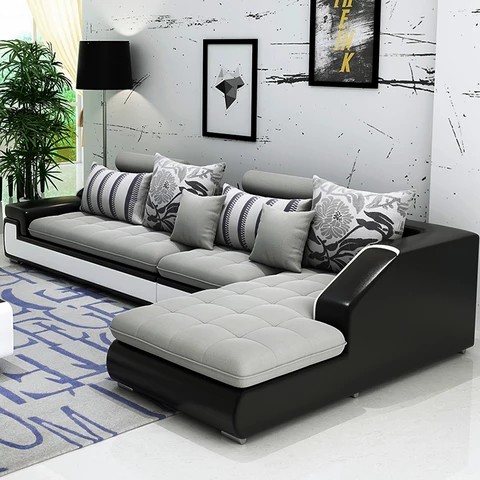 Sofa Minimalis L Custom Set