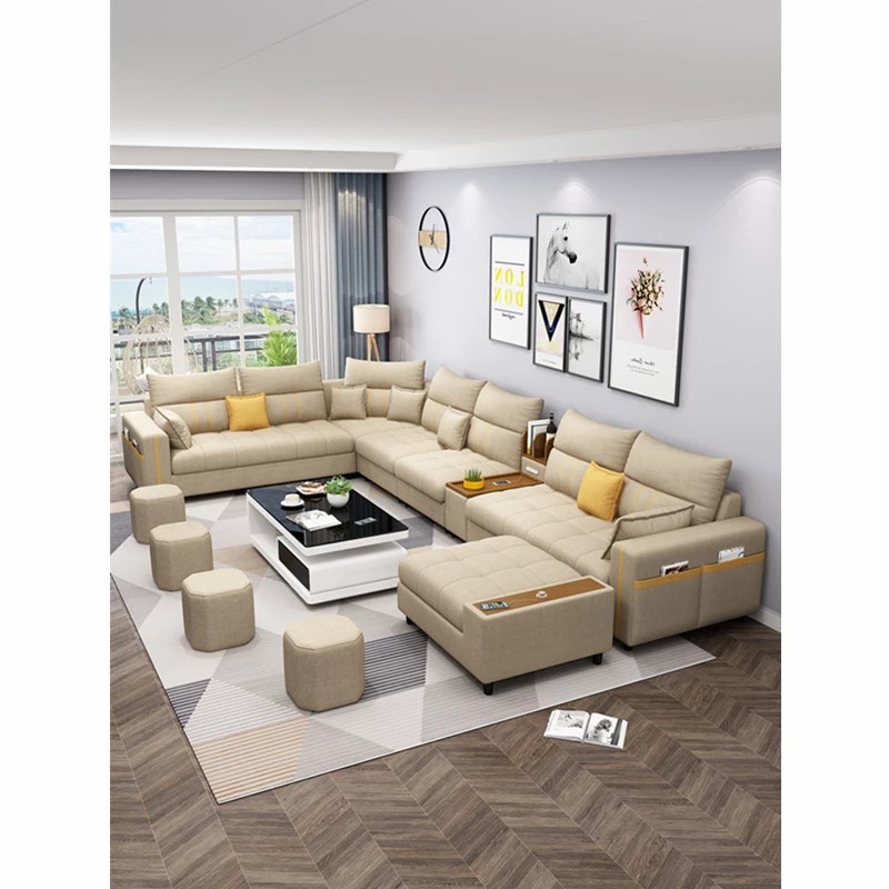 Sofa Minimalis U Shape Premium Original Mbtech Bergaransi