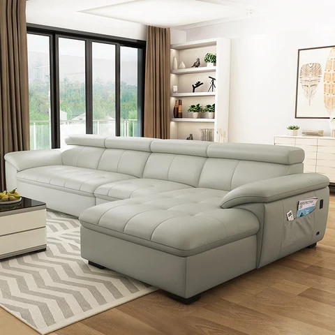 Sofa Minimalis Reclining Headrest