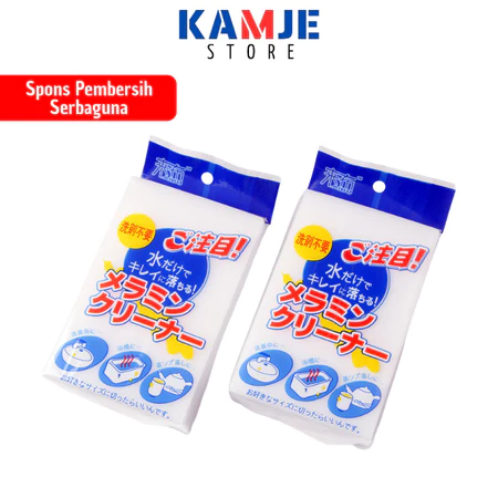 KAMJE Spons Pembersih Tanpa Sabun Sponge Ajaib Pembersih Serbaguna Spon Cuci Piring