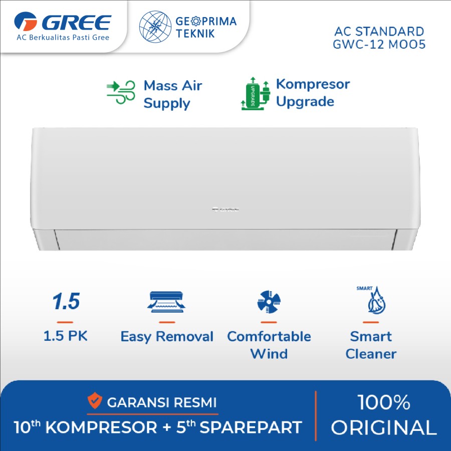 AC GREE 1,5 PK GWC-12MOO5