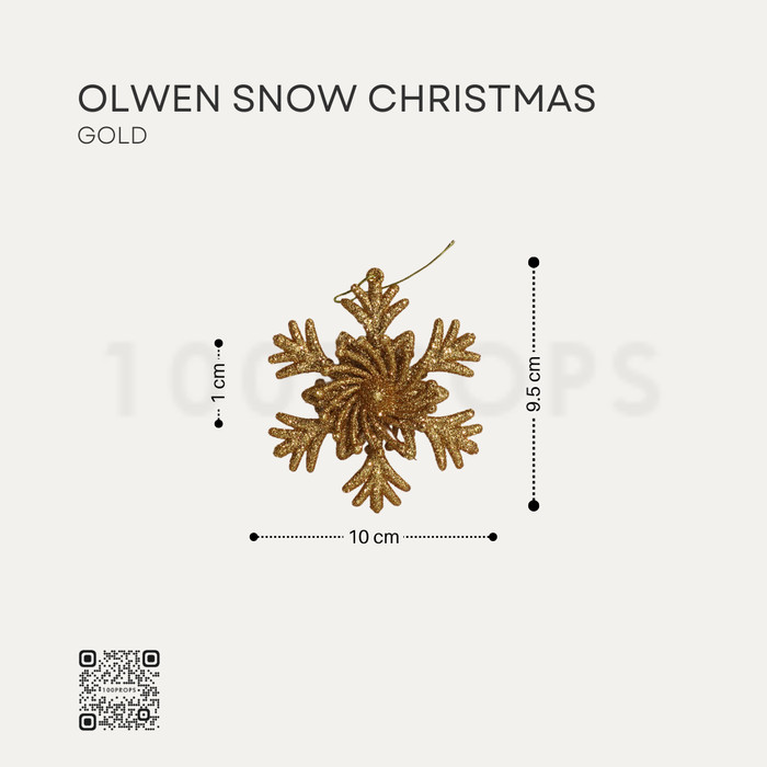 Olwen Snow christmas decoration