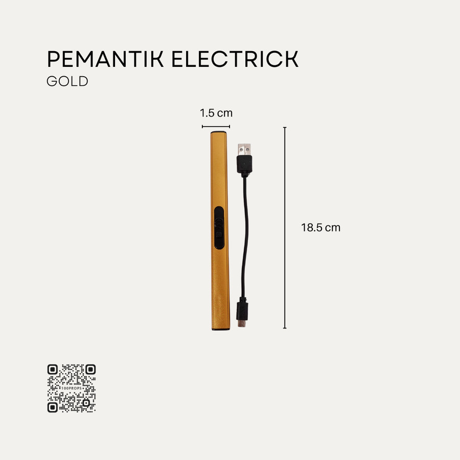 Pemantik Elektrik | Korek Api Listrik Rechargable | Electric Lighter