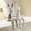 Pip and Glow Bunny Figurines Table Home Decorative Interior