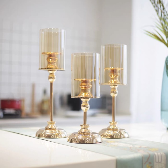 Cataleya Candle Set | Organizer Lilin | Pajangan Lilin | Pajangan Meja