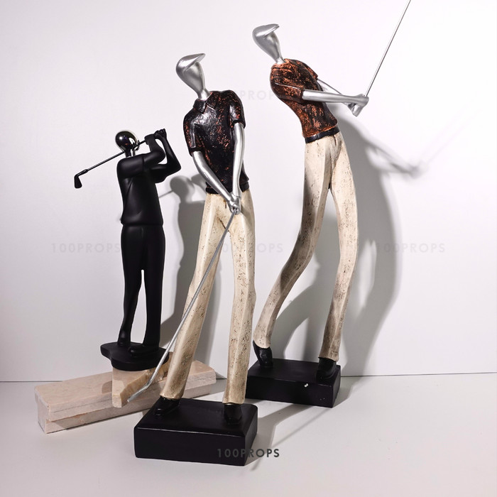 Golf Decor Figurine Table Accessories