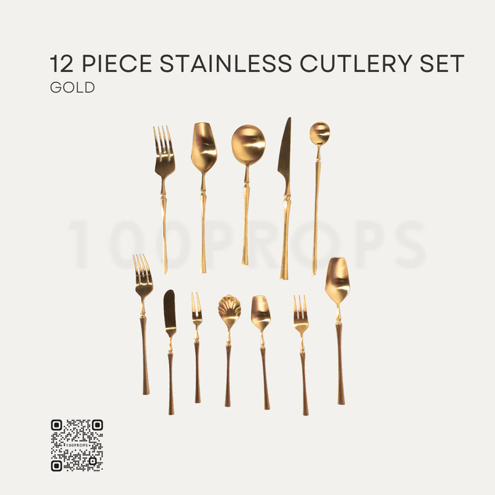 The Victoria Windsor Collection: 12-Piece Stainless Cutlery Set