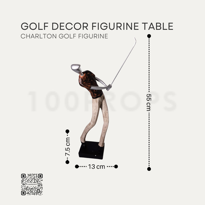 Golf Decor Figurine Table Accessories