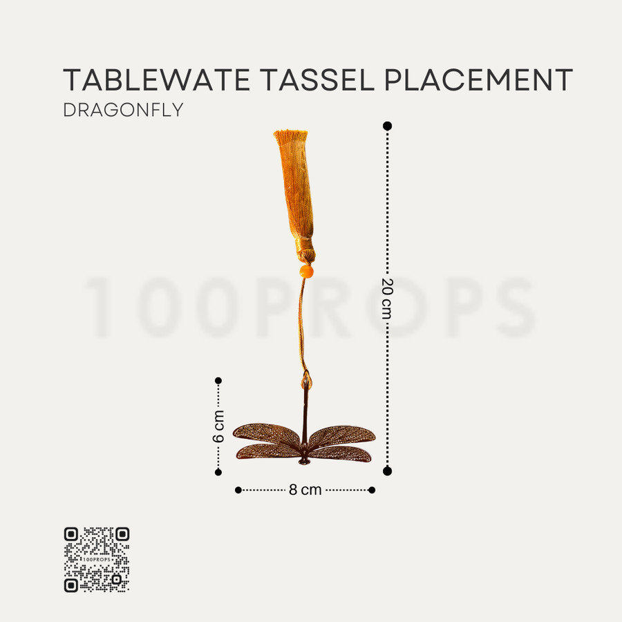 Tableware Tassel Decor Placement Accessories