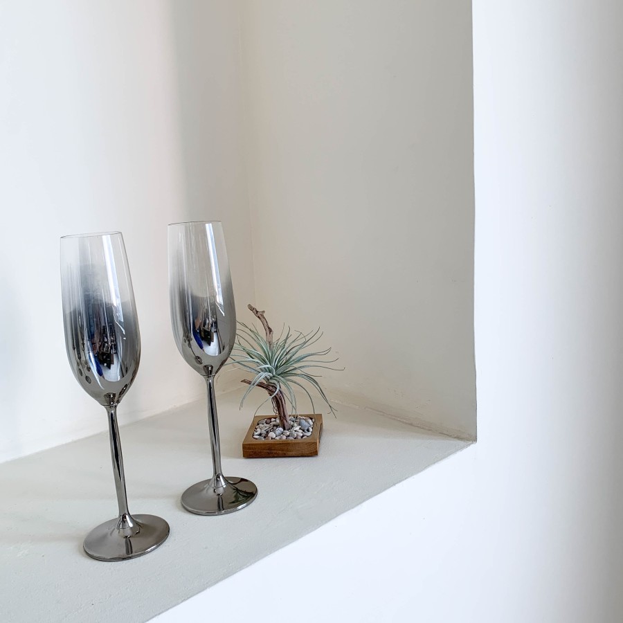 Lyra Champagne Wine Glass | Gelas Wine Import | Gelas Wine Aesthetic - Champagne Glass