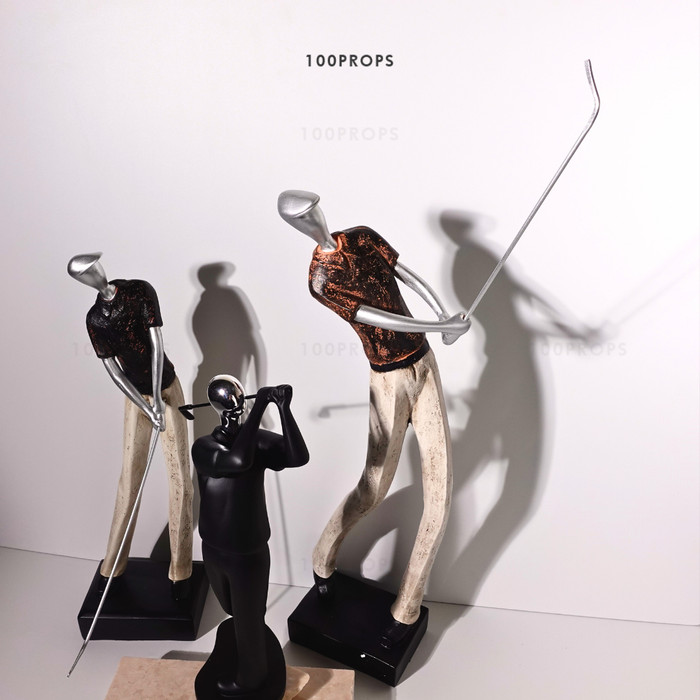 Golf Decor Figurine Table Accessories