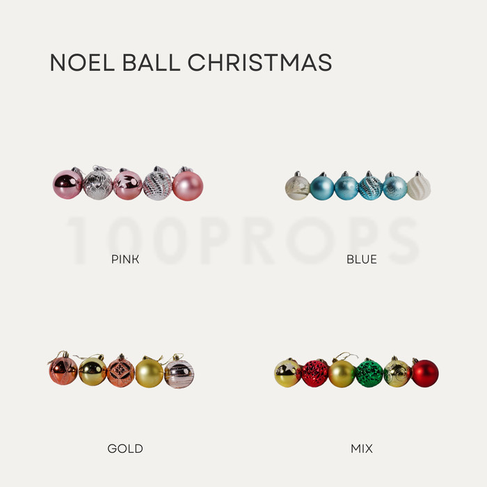 Noel ball christmas decoration