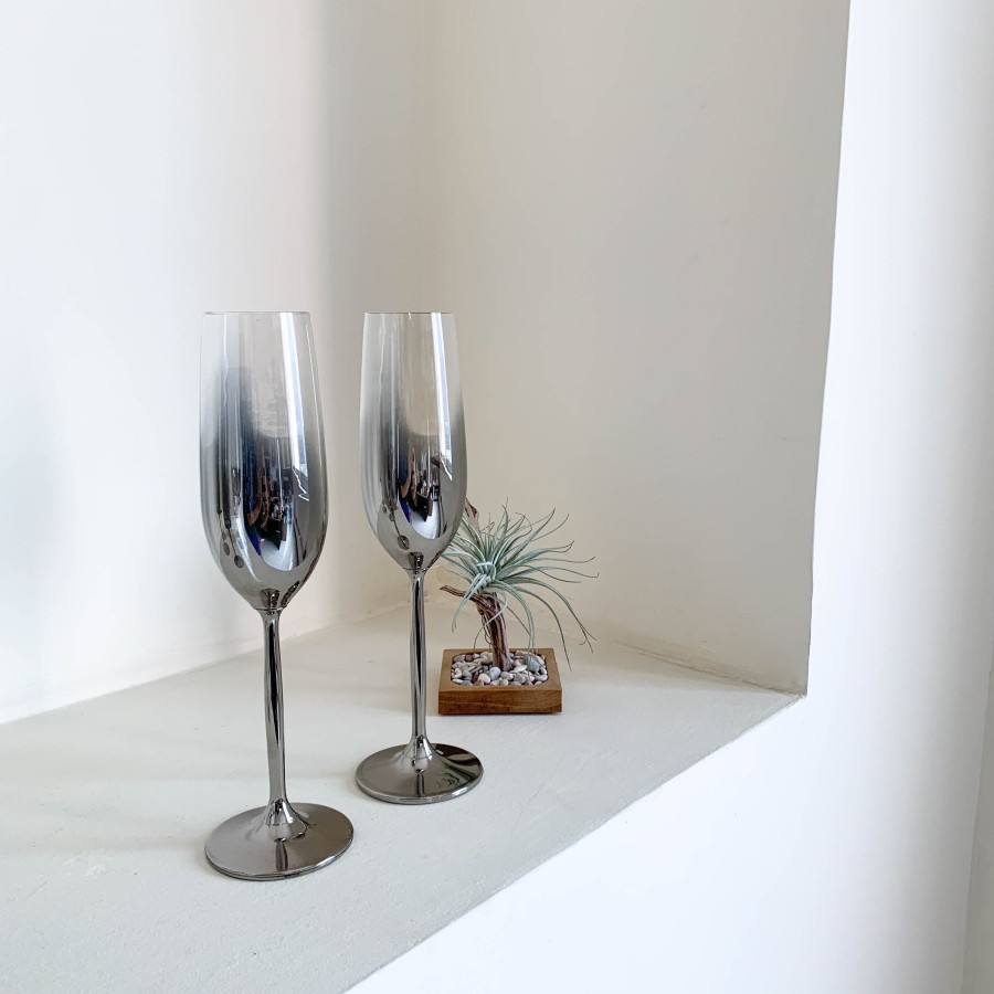 Lyra Champagne Wine Glass | Gelas Wine Import | Gelas Wine Aesthetic - Champagne Glass
