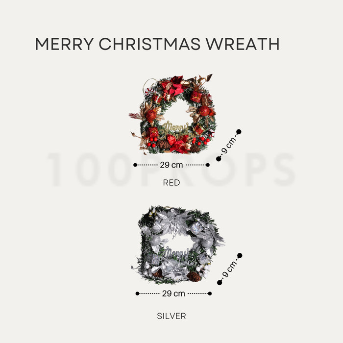 Merry Christmas Wreath Decoration