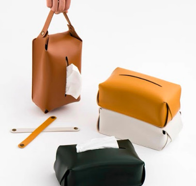 Moraine Tissue Box | Tempat Tisu | Holder | Organizer - Green