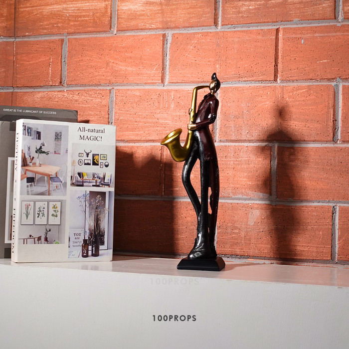 Coleman Saxophone Figurine