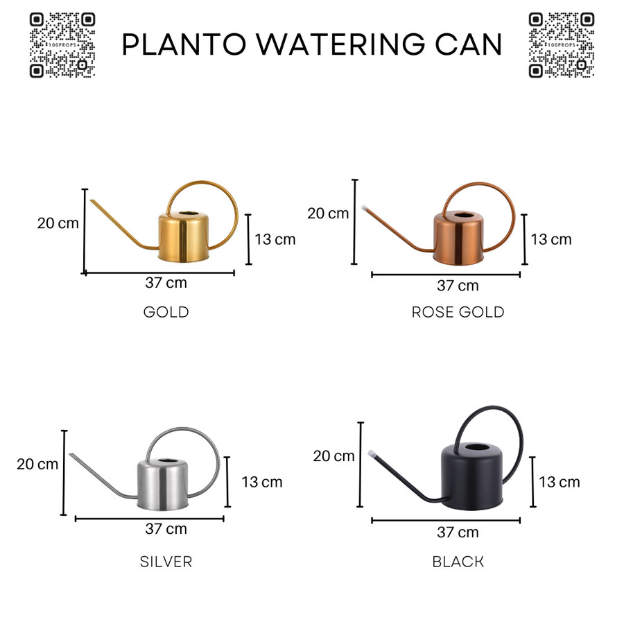 Planto 1.3L Watering Can Penyiram Pot Tanaman Indoor Garden