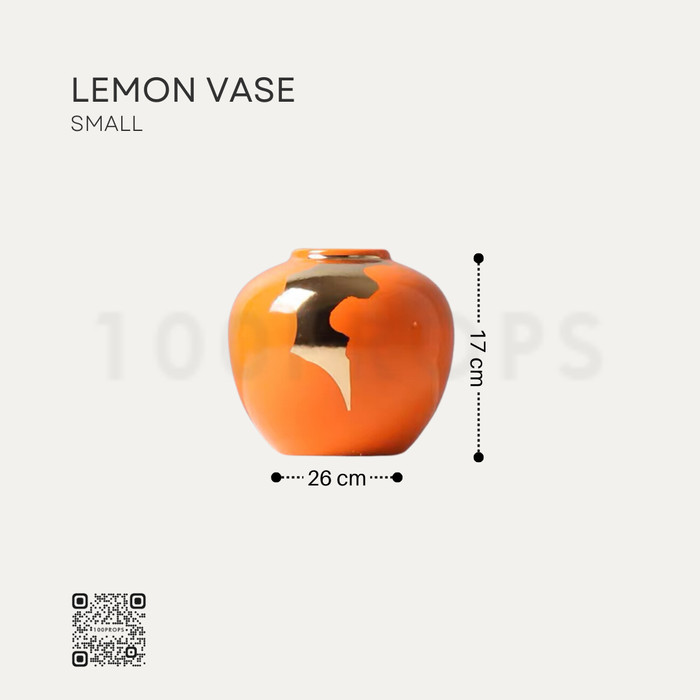 Lermon Vase Flower Decoration
