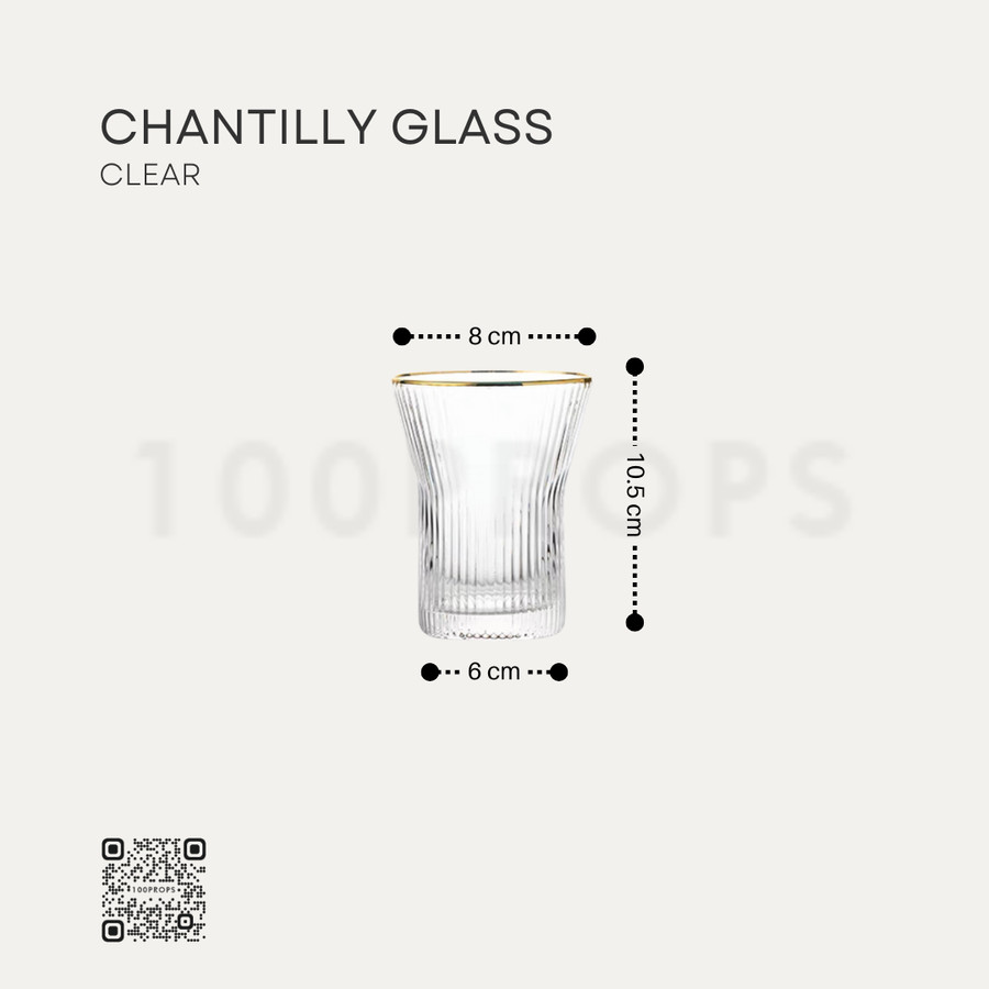Chantilly Glass Set | Gelas set 
