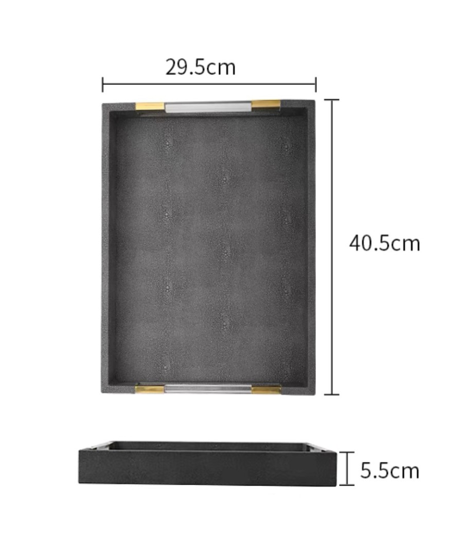 Juxon Tray | Nampan Kulit Sintetis | Organizer 