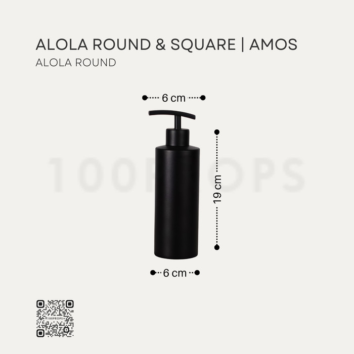 Alola Round | Alola Square | Amos Soap Dispenser