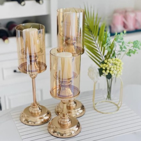 Cataleya Candle Set | Organizer Lilin | Pajangan Lilin | Pajangan Meja