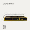 Lauren Tray Organizer Meja