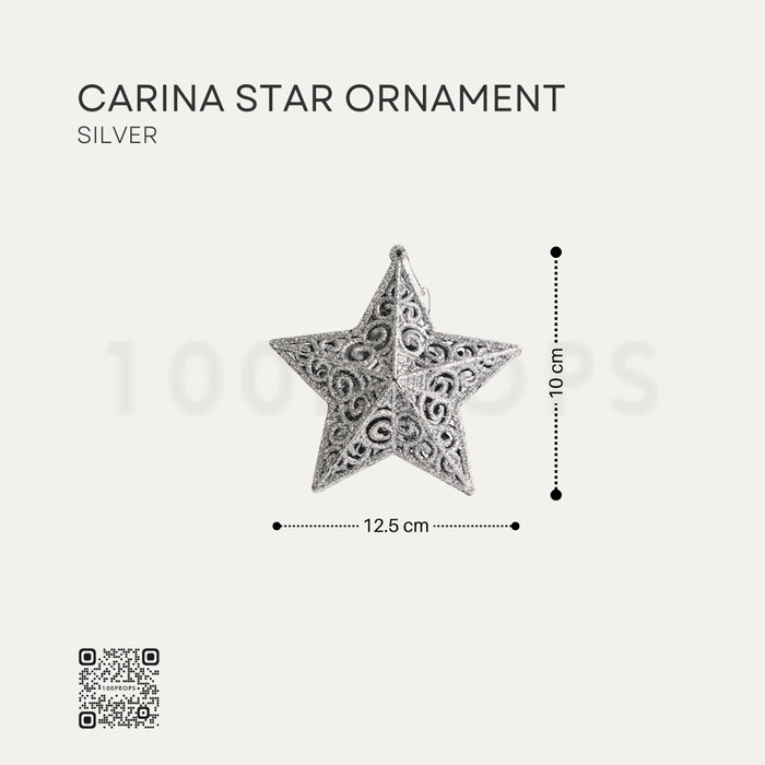 Carina Star Ornament Christmas Decoration
