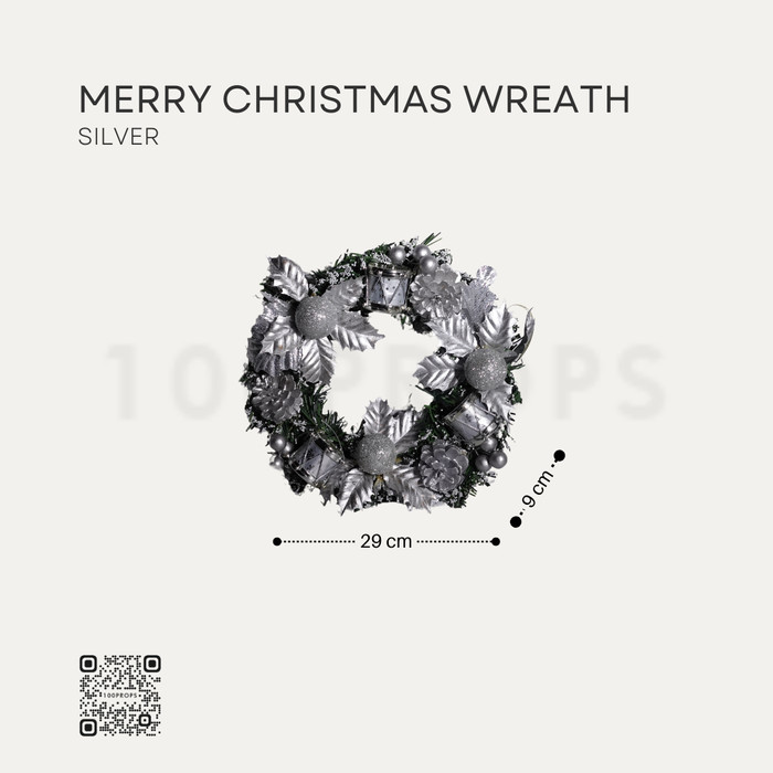 Merry Christmas Wreath Decoration