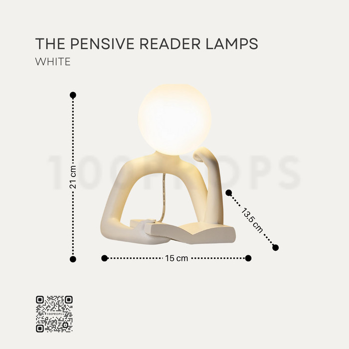 The Pensive Reader Lamps Decoration