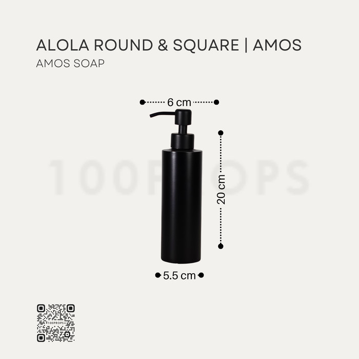 Alola Round | Alola Square | Amos Soap Dispenser