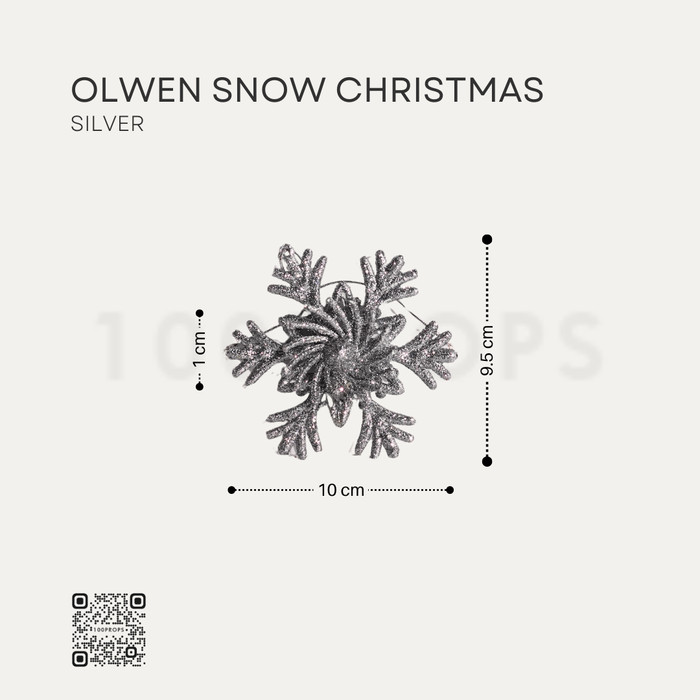 Olwen Snow christmas decoration