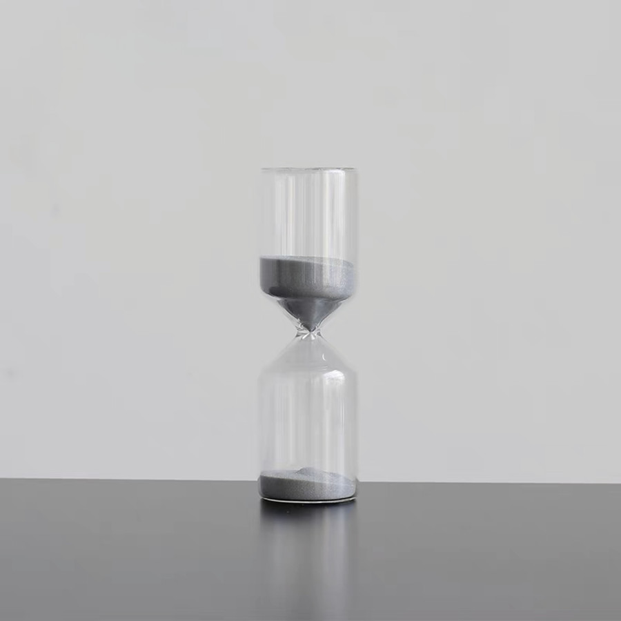 Agna Sand Hourglass | Jam Pasir Kaca Dekorasi Ruangan | Pajangan Meja