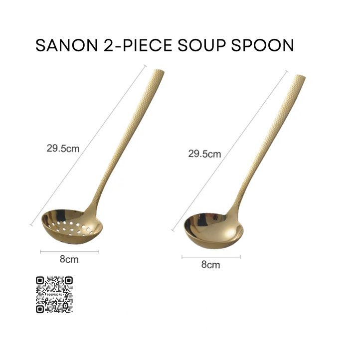 Sanon 2-Piece Soup Spoon