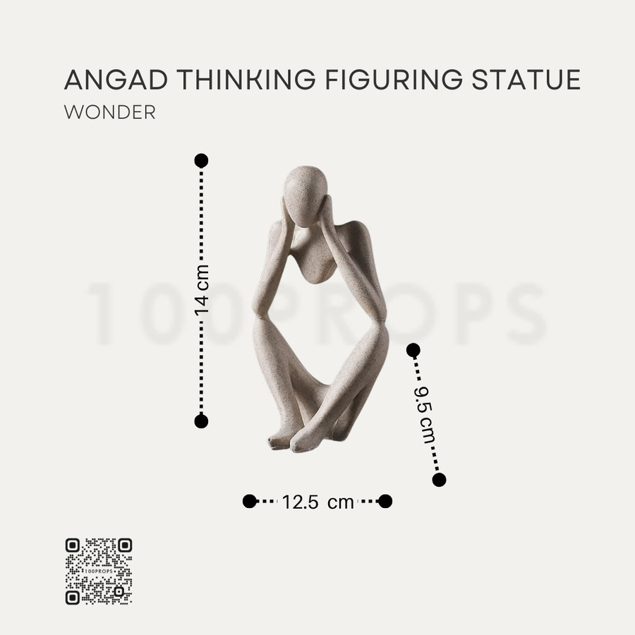 Angad Thinking Figuring Statue/Resin Statue/Homedecor Sculpture