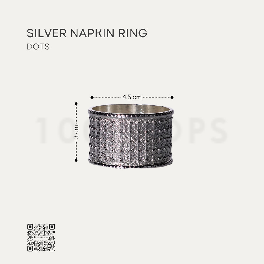 Silver Napkin Serviette Ring Tableware Decoration