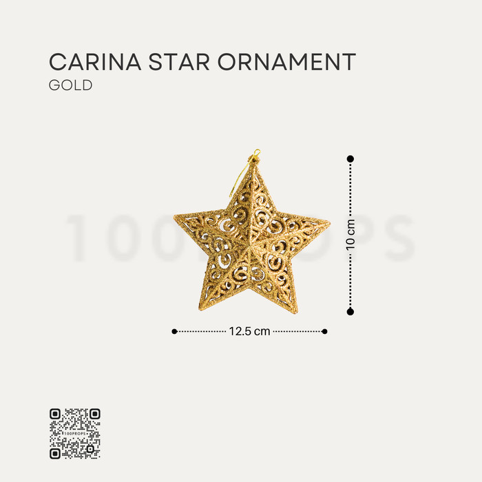 Carina Star Ornament Christmas Decoration