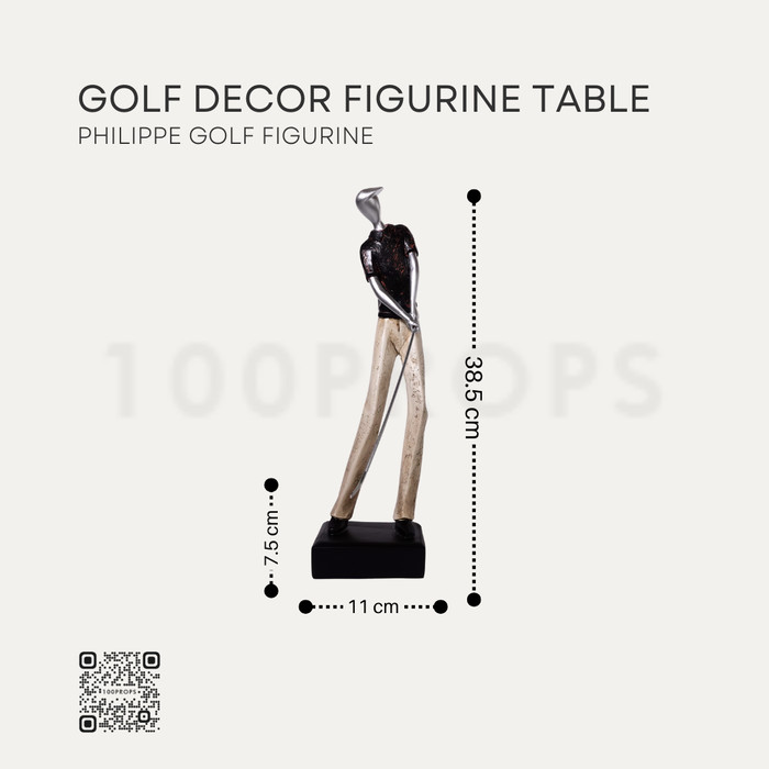 Golf Decor Figurine Table Accessories