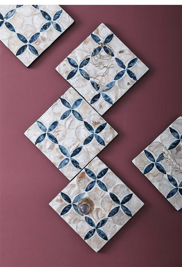 Kamau Coaster set 6 pcs | Tatakan Gelas | Alas Gelas | Gift Set