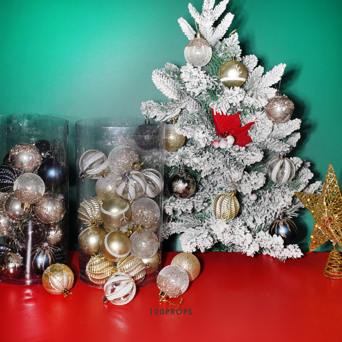 Rin ball christmas decoration set of 30