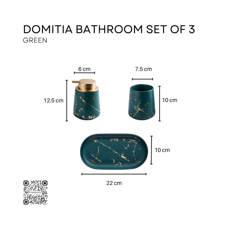 Domitia Bathroom Set of 3