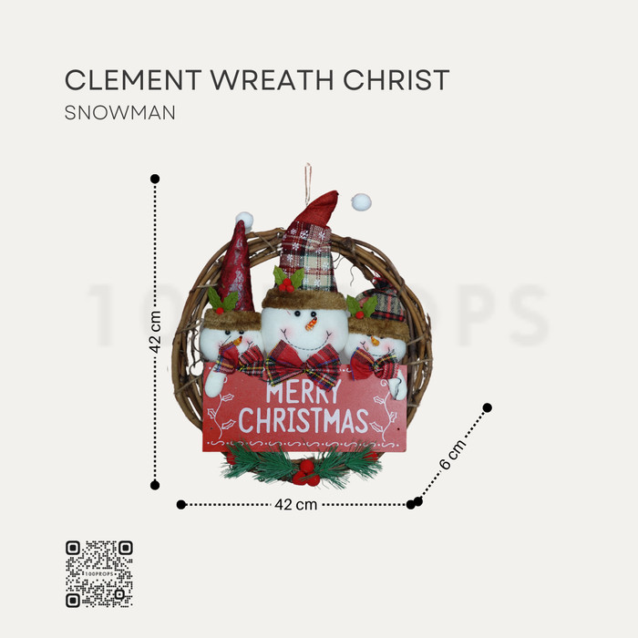 Clement Wreath christmas Decoration